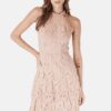 Vestido de Renda Rose Bordado