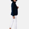Blazer Feminino Massino Dutti Xadrez Azul Escuro - Imagem 5