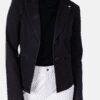 Blazer Feminino Armani Jeans Marrom Pespontado - Imagem 5