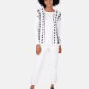 Blusa Primart Fio Branca e Preta - Imagem 5