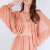Vestido Olympiah Coral - Imagem 3