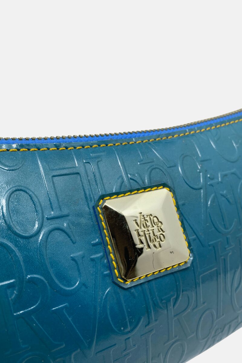 Bolsa Baguete Victor Hugo Verde Água - Imagem 10