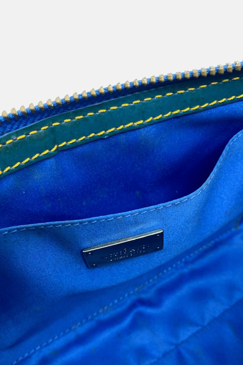 Bolsa Baguete Victor Hugo Verde Água - Imagem 8