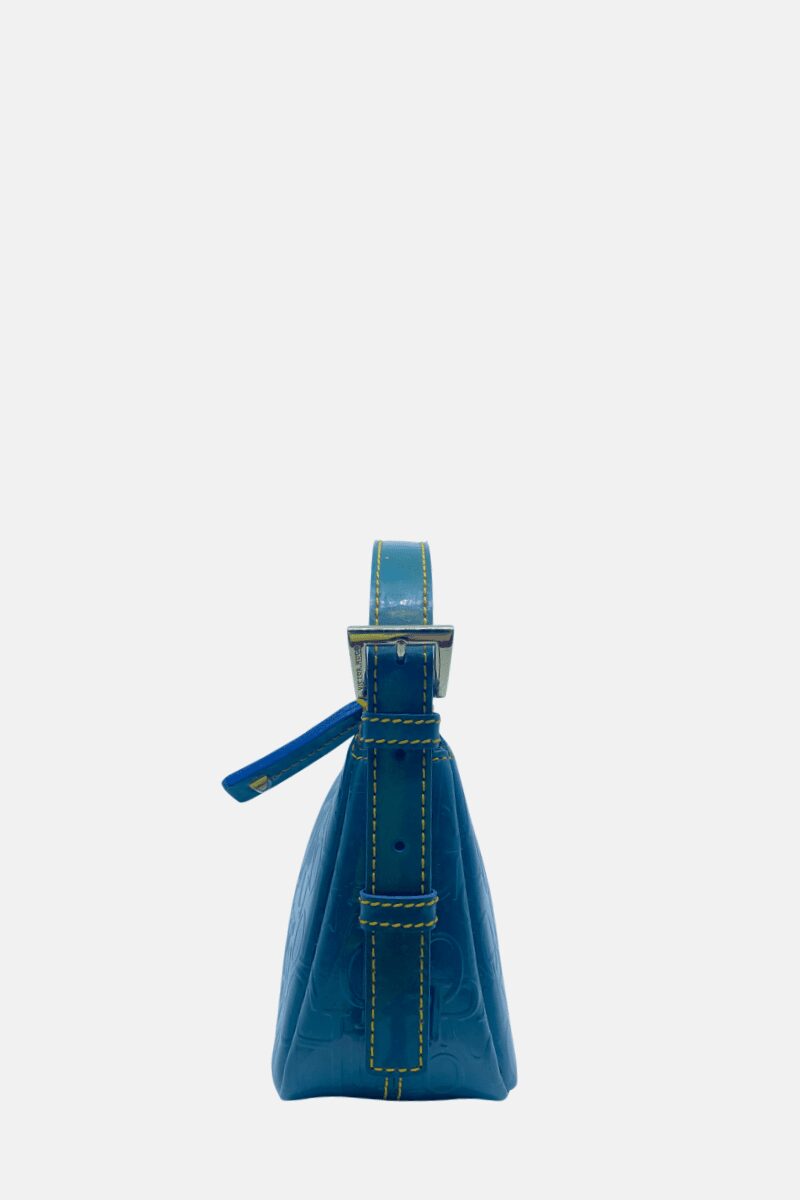 Bolsa Baguete Victor Hugo Verde Água - Imagem 7