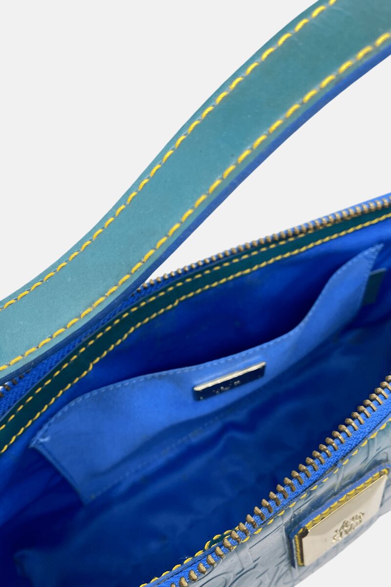 Bolsa Baguete Victor Hugo Verde Água - Imagem 9