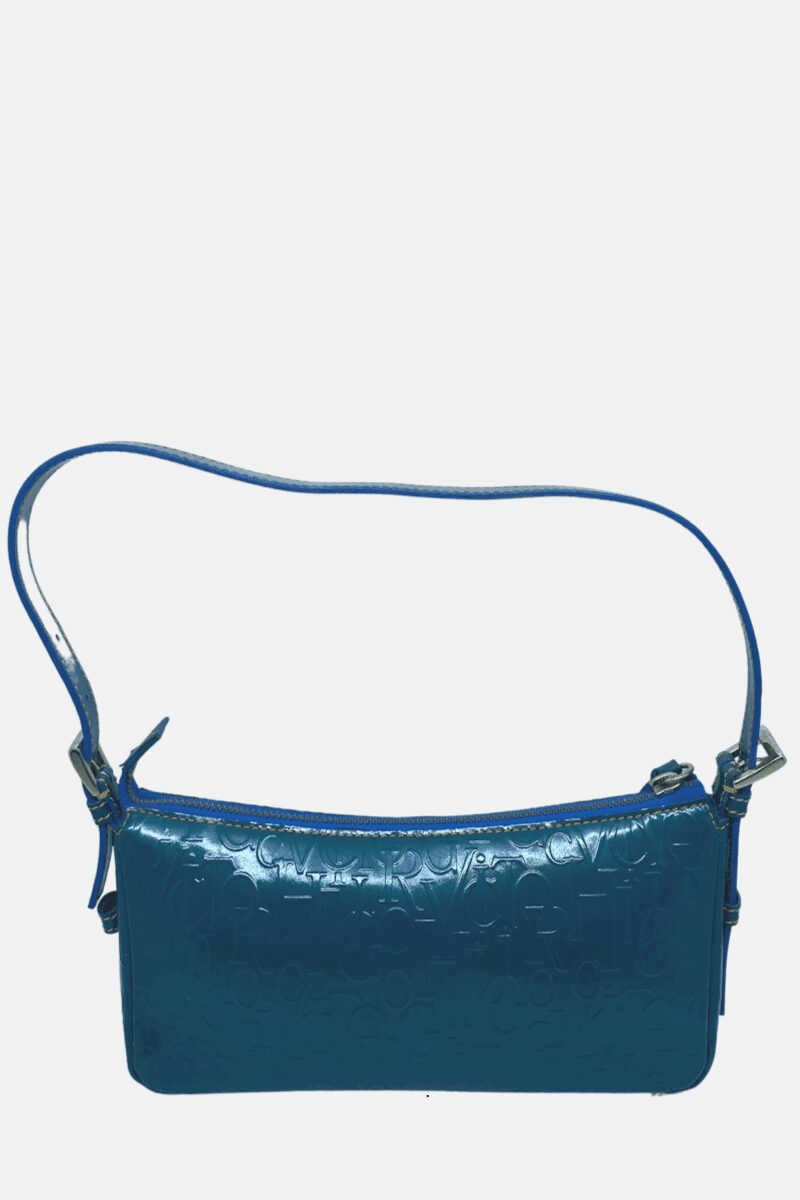 Bolsa Baguete Victor Hugo Verde Água - Imagem 4