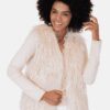 Colete Zara Girls Off- White Pelos - Imagem 6