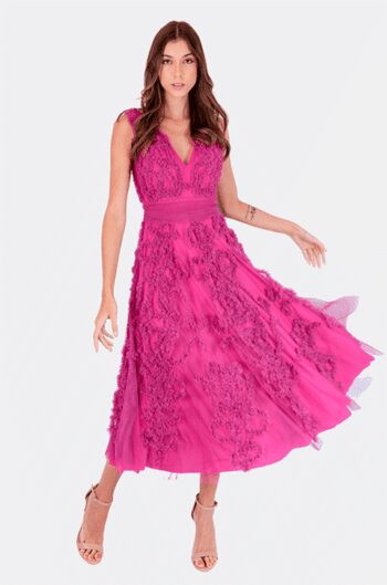 Vestido Festa Arte Sacra Rosa