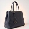 BOLSA FENDI 2JOURS AZUL-MARINHO ESTRUTURADA