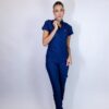 Conjunto Scrub Dra. Cherie Azul Marinho - Imagem 2
