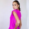 Conjunto Scrub Dra. Cherie Rosa Neon - Imagem 4