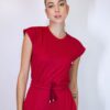 Conjunto Scrub Dra. Cherie Vermelho - Imagem 5