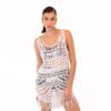 Vestido em Macramê Branco