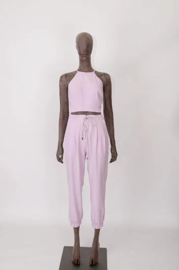 Conjunto Carlota Costa Cropped + Calça Rosa P