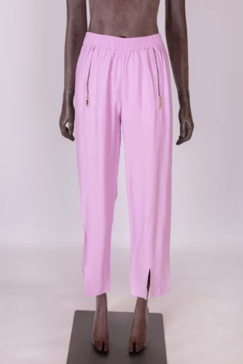 Calça ByNV Paty Cós Elástico Rosa 34