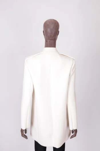Alternative view of Casaco Cori Alongado Off White 38