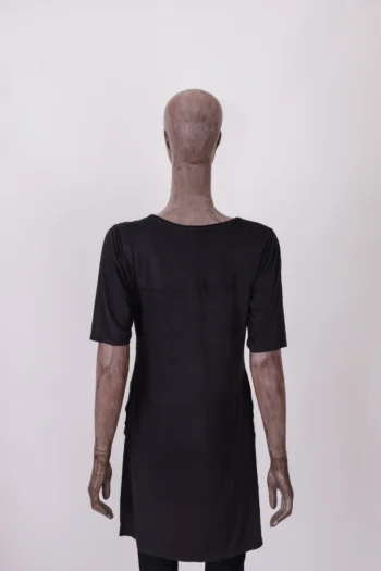 Alternative view of Blusa Mullet Bo.Bô em Suede Preto P
