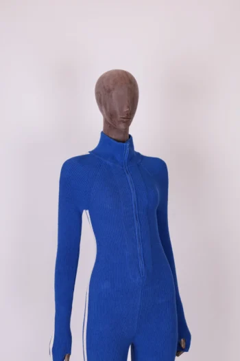 Alternative view of Macacão Anselmi Tricot Azul Royal M