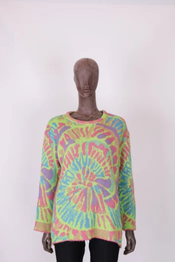 Sueter Tricot Cris Capoani Verde Lima M