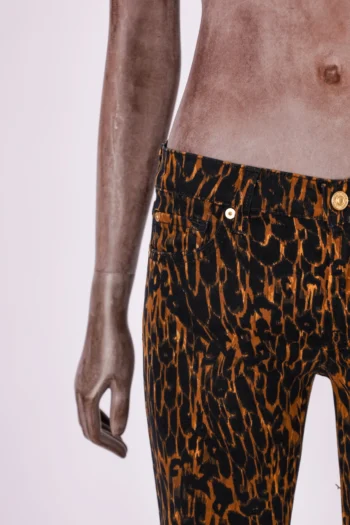 Alternative view of Calça Animal Print 7 AllMankind Velvet 28