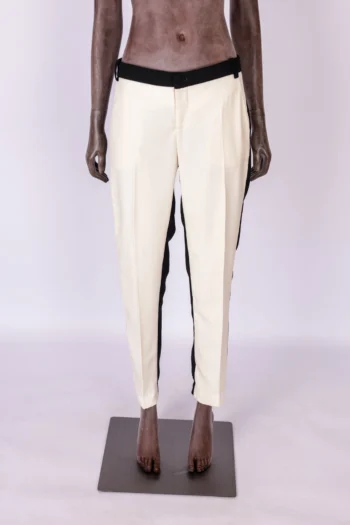 Calça Cholet Alfaiataria Bicolor P&B 38