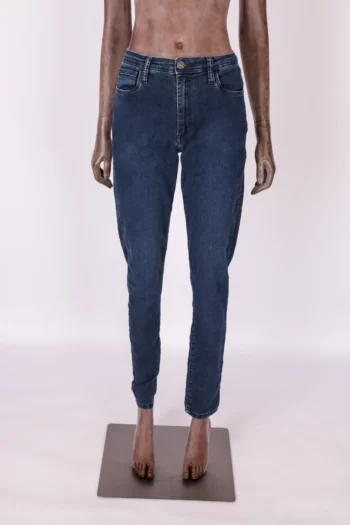 Calça Jeans Reta Animale Algodão Lavagem Escura 40