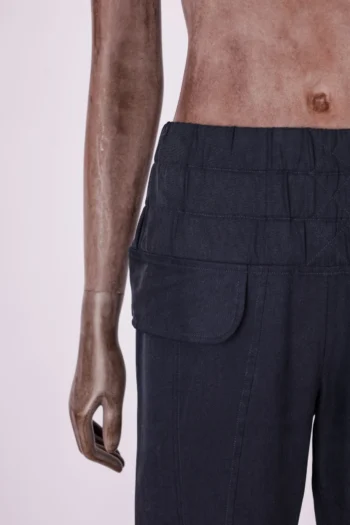 Alternative view of Calça Jogger Sophia Hegg Azul Marinho 38