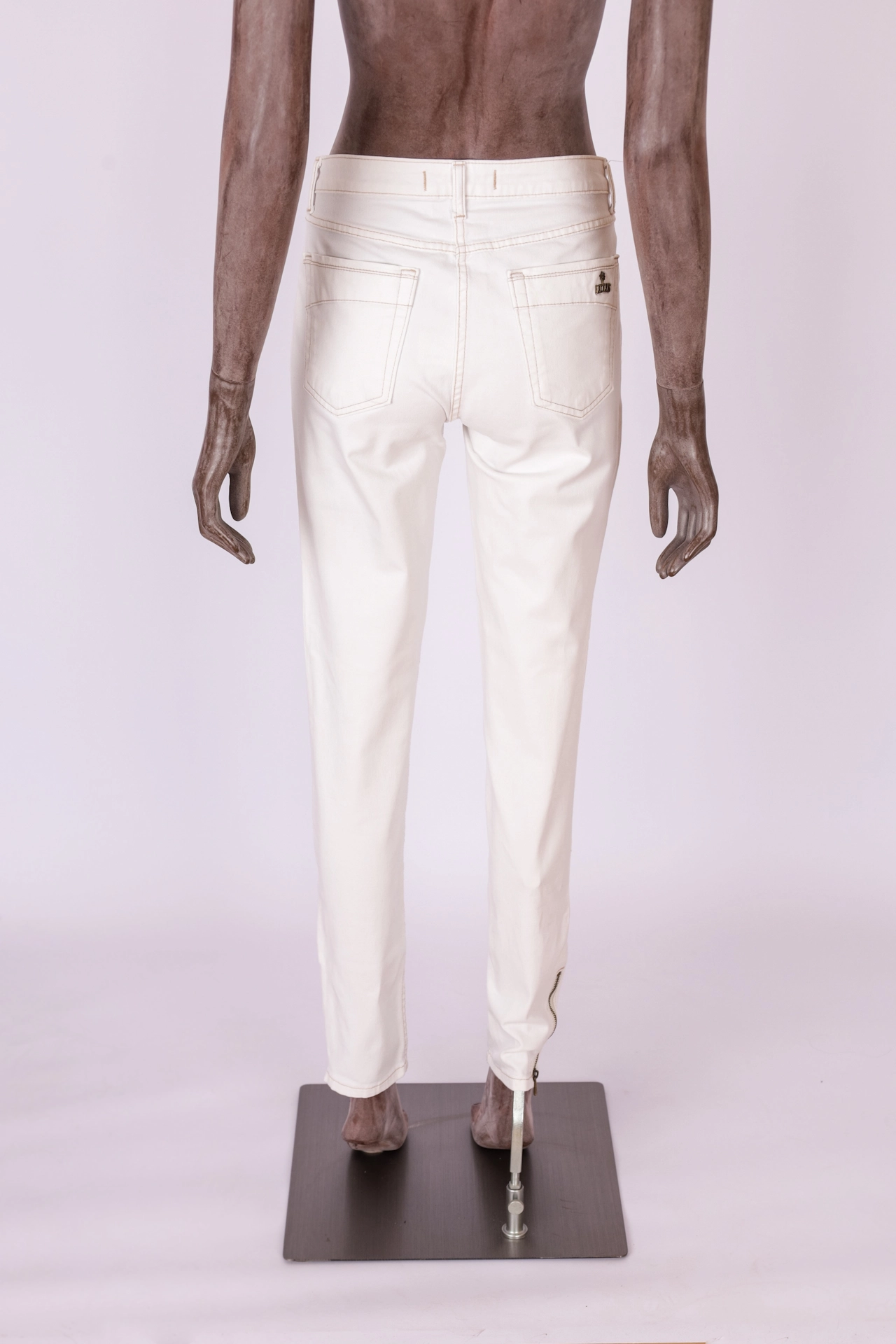Calça Le Lis Blanc Deux Skinny Off White 40 - Imagem 4