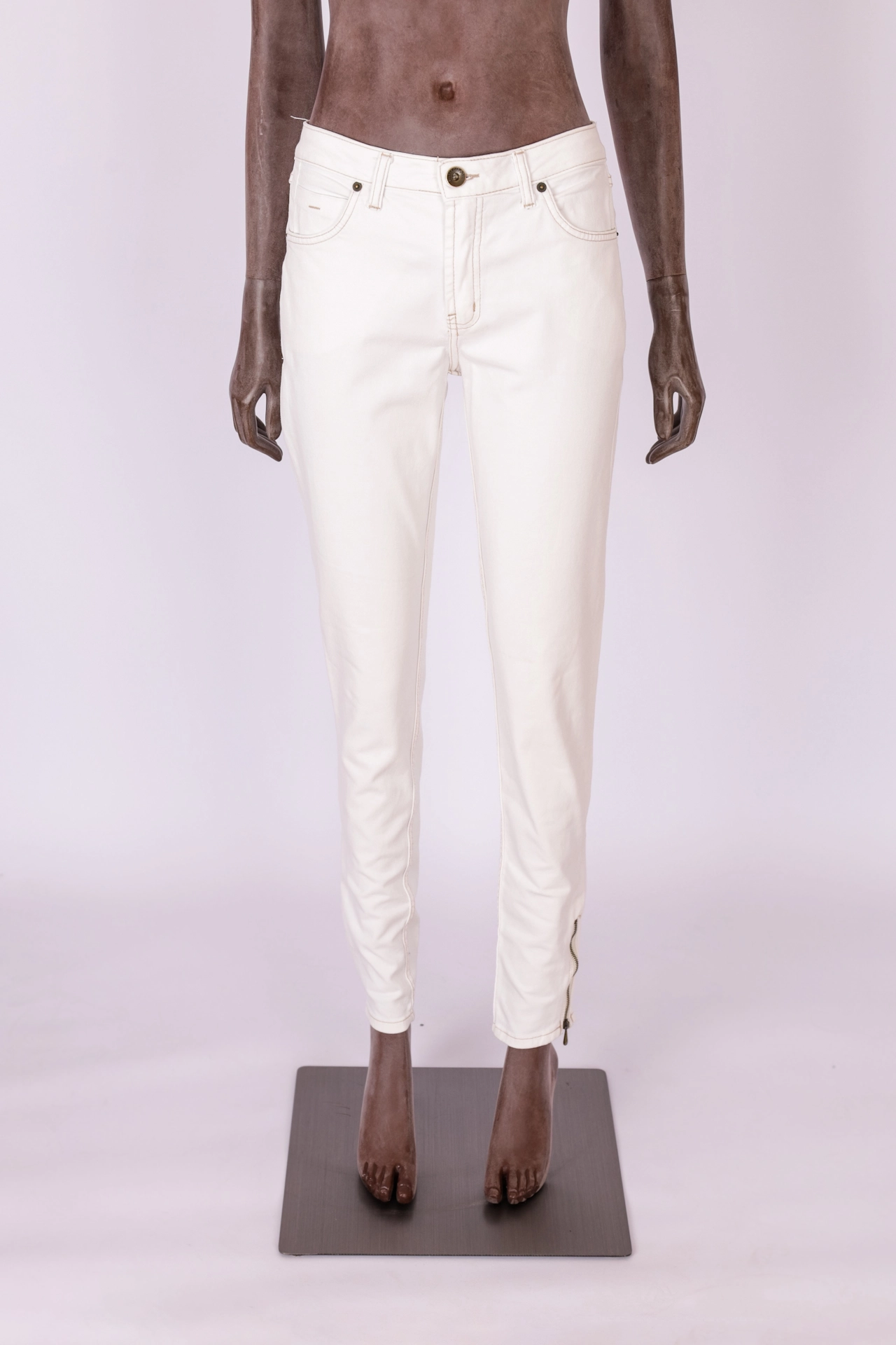Calça Le Lis Blanc Deux Skinny Off White 40