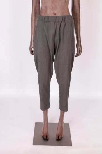 Calça Paula Raia Cinza Mesclada  40