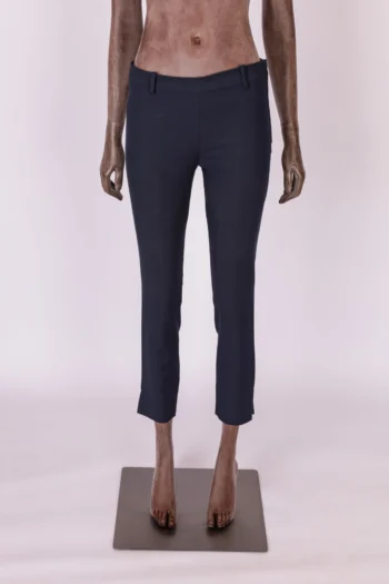 Calça Zara Woman Moletom Azul Marinho P