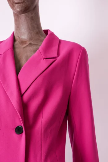 Alternative view of Conjunto Colcci Blazer + Shorts Alfaiataria Fucsia P