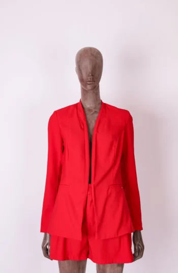 Conjunto Colcci Blazer + Shorts Alfaiataria Vermelho P