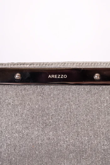 Alternative view of Bolsa Arezzo Lurex Prateada