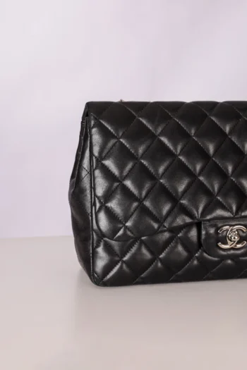 Alternative view of Bolsa Chanel Classic Single Flap Calfskin Preta