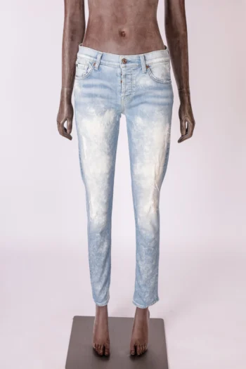 Calça 7 For All Mankind Josefina Skinny Boyfriend 25