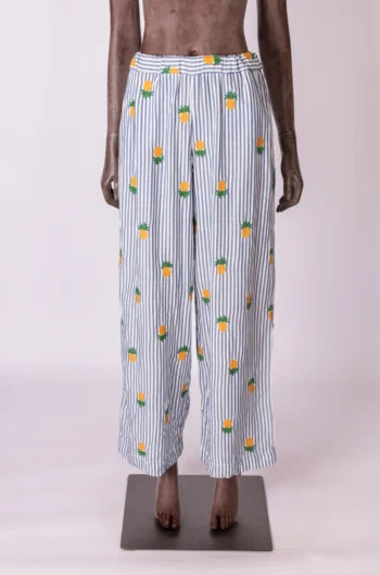 Calça Cantão Padrao Ananas Listrado P