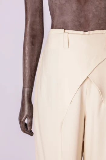 Alternative view of Calça Cris Barros Bege Areia 36
