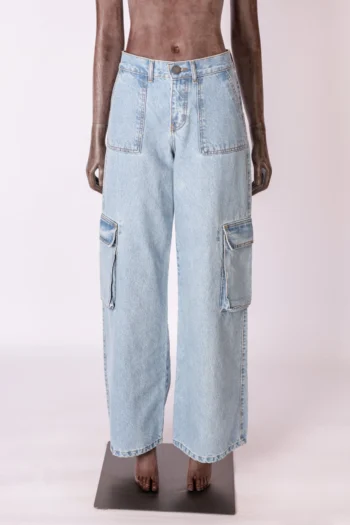 Calça Jeans Cargo A Cantão 38