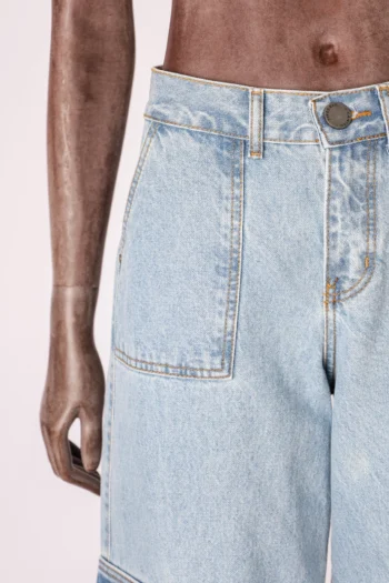 Alternative view of Calça Jeans Cargo A Cantão 38