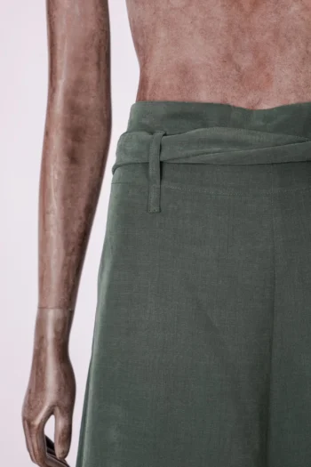 Alternative view of Calça Pantacourt A.Niemeyer Verde Escuro 36