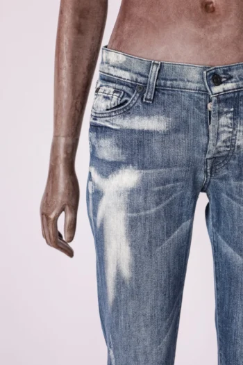 Alternative view of Calça Skinny Boyfriend Josefina 7forAllMankind Azul Estonada 28