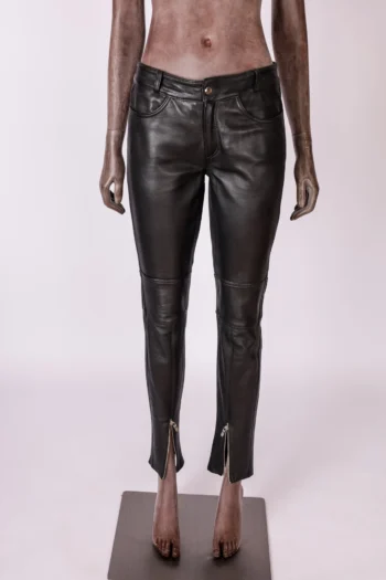 Calça de Couro Cruise Preta 38