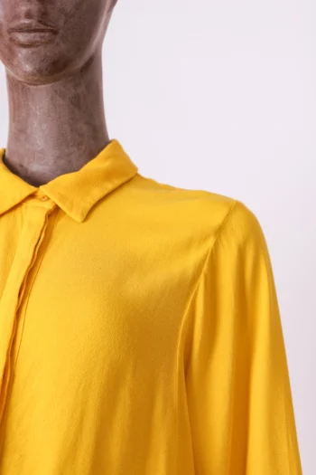 Alternative view of Camisa Le Lis Blanc Deux Ampla Mostarda 38