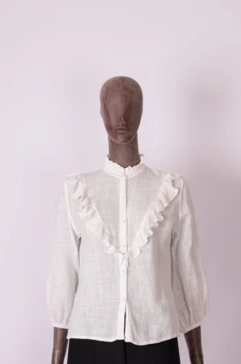 Camisa Missinclof Algodão Texturizado Branco P
