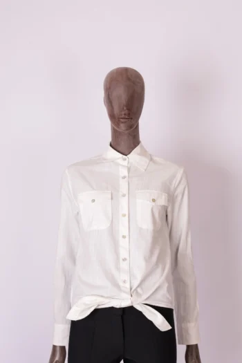 Camisa Pade D Branca Amarração P