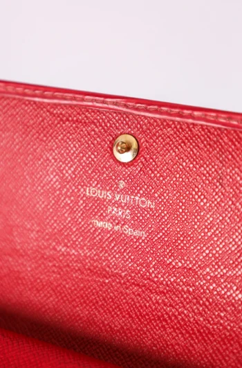 Alternative view of Carteira Louis Vuitton EPI Vermelha