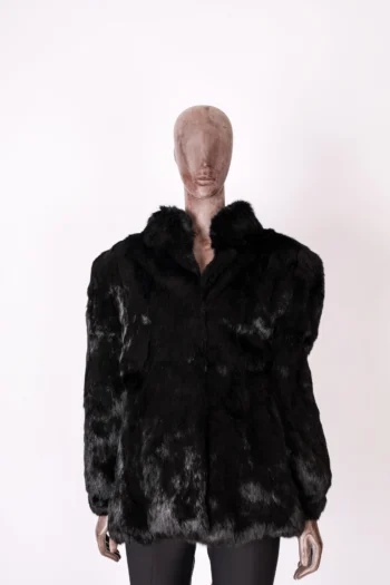 Casaco de Pele Polo Norte Preto G