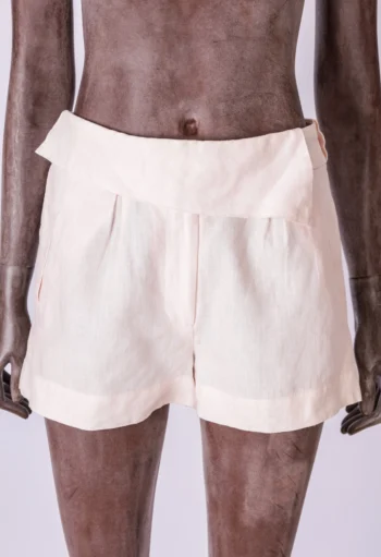 Short A.Brand em Linho Rosa 34