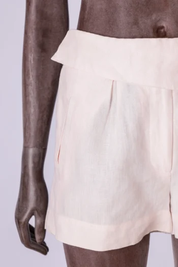 Alternative view of Short A.Brand em Linho Rosa 34